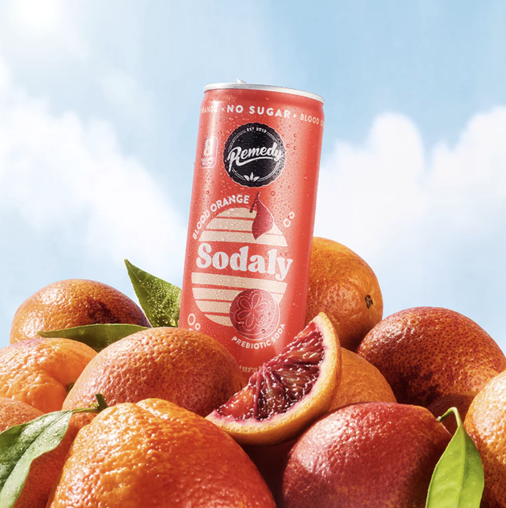 Remedy Sodaly Blood Orange (4x250ml)